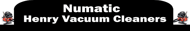 Header for Numatic Henry Vacuum Cleaner